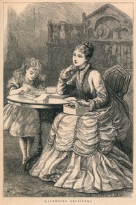 Récepteurs de la Saint-Valentin, 1875 - H. Johnson