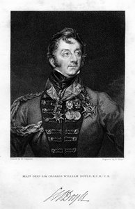 Sir Charles Hastings Doyle 1804-1883, soldat britannique, 1837