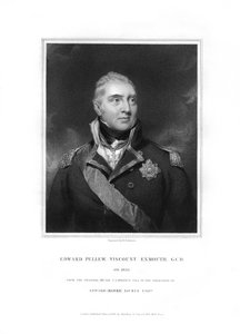 Edward Pellew, 1er vicomte Exmouth, officier de marine britannique - H. Robinson