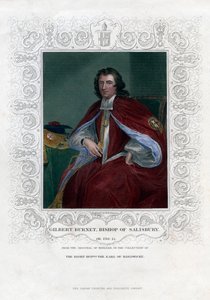 Gilbert Burnet, théologien et historien écossais, 19ème siècle - H. Robinson