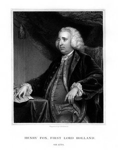 Henry Fox, 1er Baron Holland, homme d