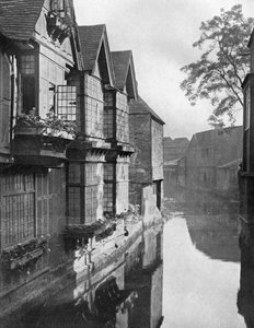 La maison des tisserands près de la rivière Stour, Canterbury, Kent, 1924-1926 - H. S. Newcombe