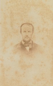 Carte-de-visite portrait de Harold M. White - H. S. Tousley