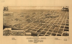 Vue aérienne d