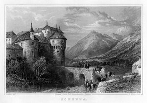 Schenna, 19e siècle - H. Winkles