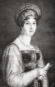 Mademoiselle Mars, gravée par La Plante, de 
