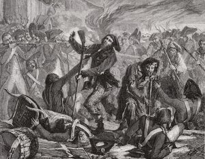 Le massacre de la Garde suisse, 10 août 1792 - H. de la Charlerie
