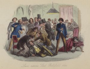 Illustration pour Lewis Arundel ou Le Chemin de fer de la vie par Frank E Smedley - after Hablot Knight Browne
