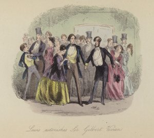 Illustration pour Lewis Arundel ou Le Chemin de fer de la vie par Frank E Smedley - after Hablot Knight Browne