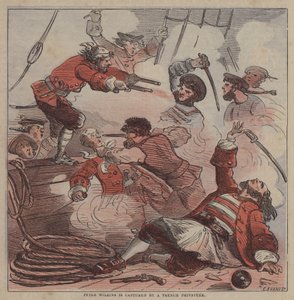 Peter Wilkins est capturé par un corsaire français