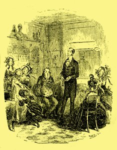 Dombey et Fils par Charles Dickens - Hablot Knight Browne