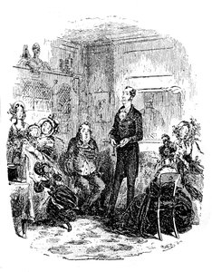 Dombey et Fils par Charles Dickens - Hablot Knight Browne