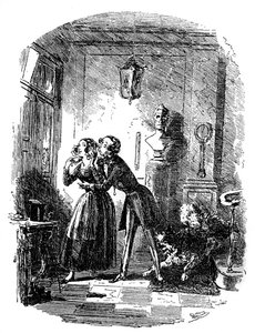 Dombey et Fils par Charles Dickens - Hablot Knight Browne