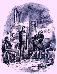 Dombey et Fils - Hablot Knight Browne