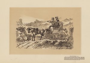 Croquis de bord de mer, n° 7, Faire le pittoresque - Hablot Knight (1815 92) Browne