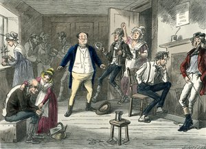 Le Club Pickwick par Charles Dickens - Hablot Knight Browne