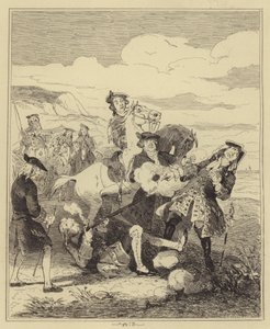 Campbell tirant sur le comte d