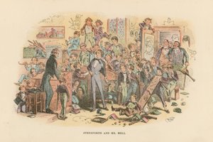 Illustration pour David Copperfield - Hablot Knight Browne