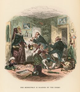 Illustration pour Dombey et Fils - Hablot Knight Browne