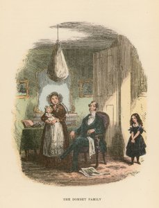 Illustration pour Dombey et Fils - Hablot Knight Browne