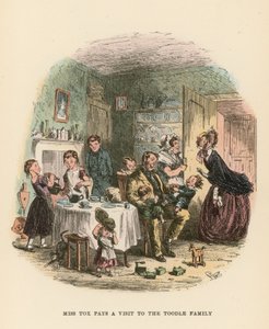 Illustration pour Dombey et Fils - Hablot Knight Browne