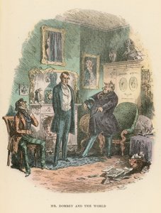 Illustration pour Dombey et Fils - Hablot Knight Browne