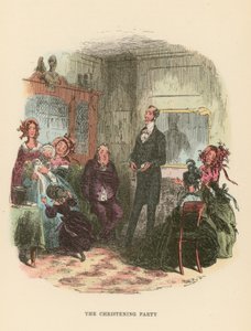 Illustration pour Dombey et Fils - Hablot Knight Browne