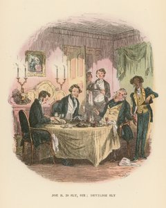Illustration pour Dombey et Fils - Hablot Knight Browne