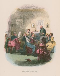 Illustration pour Martin Chuzzlewit - Hablot Knight Browne