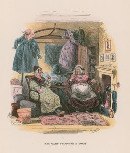 Illustration pour Martin Chuzzlewit - Hablot Knight Browne