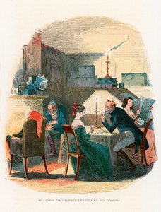 Illustration pour Martin Chuzzlewit - Hablot Knight Browne