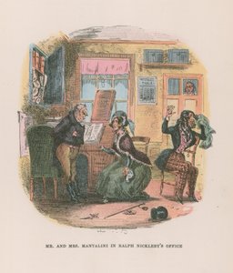 Illustration pour Nicholas Nickleby