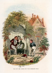 Illustration pour les Papiers Pickwick - Hablot Knight Browne