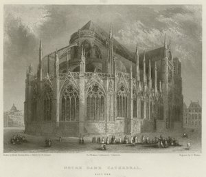 Cathédrale Notre-Dame, extrémité est - Hablot Knight Browne