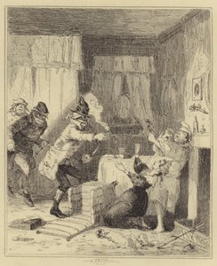 Les cambrioleurs - Hablot Knight Browne