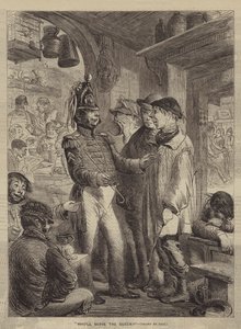 Qui servira la Reine? - Hablot Knight Browne