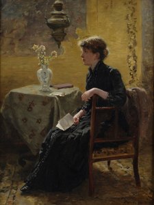 Dame en noir, 1889 - Hamilton Hamilton