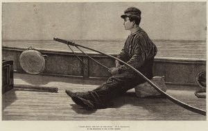 Huit heures, le garçon à la barre