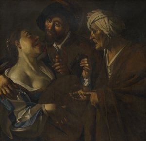 La Procuress, contrefaçon d