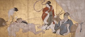 Sept dieux de la bonne fortune - Hanabusa Itcho