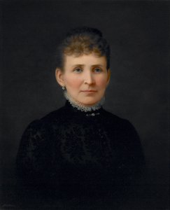 Portrait de femme, vers 1886 (huile sur toile)