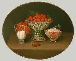 Nature morte aux fraises