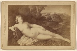 Palma Vecchio : Vénus. Galerie de Dresde. - Hanns Hanfstaengl