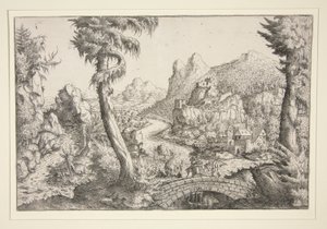 Fuite en Égypte - Hanns Lautensack