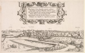 Vue panoramique de Nuremberg : Partie gauche - Hanns Lautensack