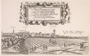 Vue panoramique de Nuremberg : Partie droite - Hanns Lautensack