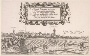 Vue panoramique de Nuremberg : partie droite - Hanns Sebald Lautensack