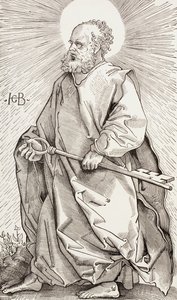 Saint Pierre tenant les clés du Royaume des Cieux - Hans (after) Baldung Grien