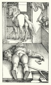 Le palefrenier ensorcelé - Hans (after) Baldung Grien
