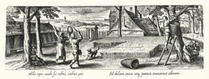 Apiculteurs (gravure) - Hans (after) Bol